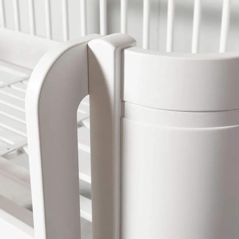 Oliver Furniture, Conversion Kit, from Wood Mini+ Crib Basic to Half-Height Bed - White