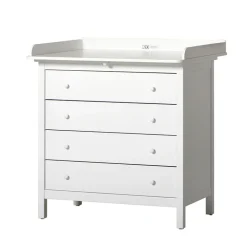 Oliver Furniture Seaside puslekommode m. 4 skuffer