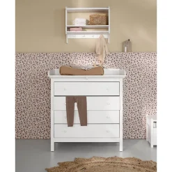 Oliver Furniture Seaside puslekommode m. 4 skuffer