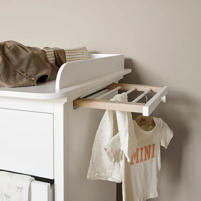 Oliver Furniture Seaside udtræk og vasketøjspose til Seaside kommode m. 6 skuffer