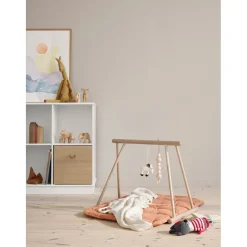 Oliver Furniture Wood Baby Gym, Wooden Activity Frame – Oak