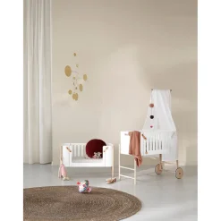 Oliver Furniture, Wood Co-sleeper, Cradle and Bench - Multifunctional Baby Bed