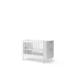 Oliver Furniture, Wood Mini+ Crib, excluding Junior Kit - White