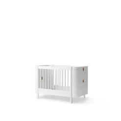 Oliver Furniture, Wood Mini+ Crib, excluding Junior Kit - White