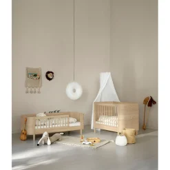 Oliver Furniture, Wood Mini+ Crib excl. Junior Kit - Oak