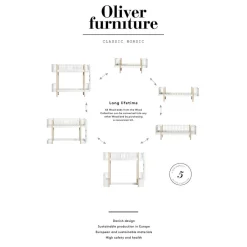 Oliver Furniture, Wood Original, Junior Bed – White