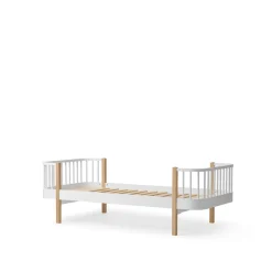 Oliver Furniture, Wood Original, Bed - White/Oak