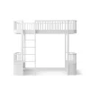 Oliver Furniture, Wood Original, Loft Bed - White