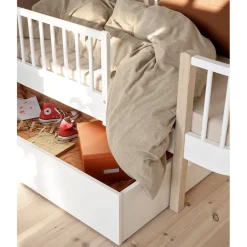 Oliver Furniture, Wood Original, Bed Drawer - White