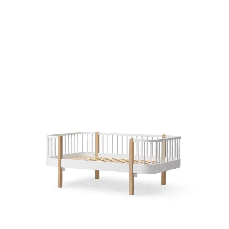 Oliver Furniture Wood Original Junior Sofa Bed - White/Oak