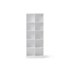 Oliver Furniture Wood reol, 2x5 rum lodret m sokkel