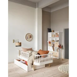 Oliver Furniture Wood reol, 3x5 rum lodret m sokkel
