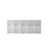 Oliver Furniture Wood reol, 5x2 rum - med eller uden vandret sokkel