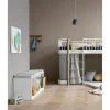 Oliver Furniture Wood reol, 3x1 rum - med eller uden vandret sokkel