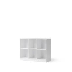 Oliver Furniture Wood reol, 3x2 rum - med eller uden vandret sokkel