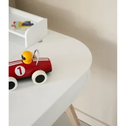 Oliver Furniture Wood skrivebord, 66 cm og armstol