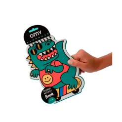 Omy Activity Notebook with Stickers, Dino