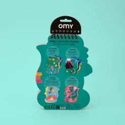 Omy Activity Notebook with Stickers, Dino
