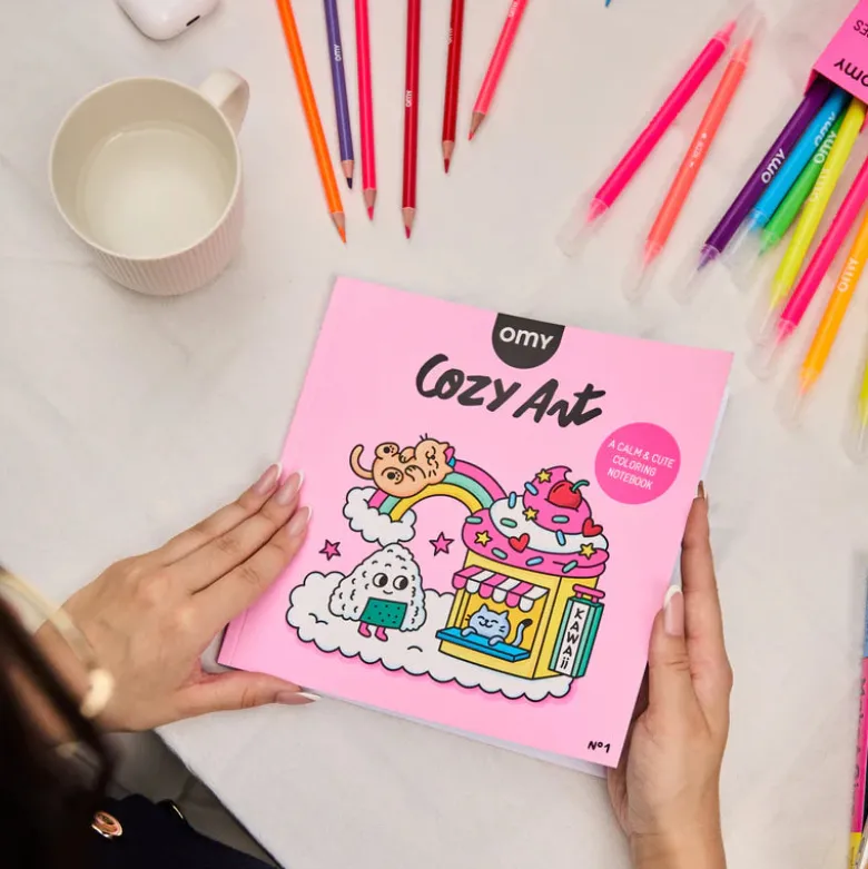 Omy Coloring Book, Cozy Art - Kawaii