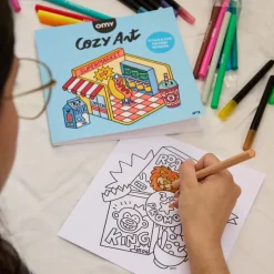 Omy Coloring Book, Cozy Art - Supermarket