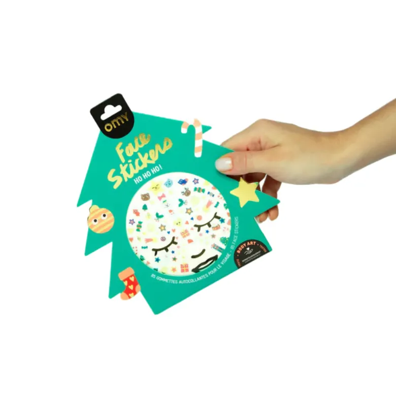 Omy Face Stickers – Ho, Ho, Ho