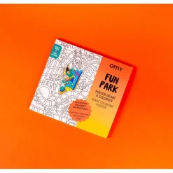 Omy Large Coloring Poster, 70 x 100 cm - Fun Park