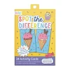 Ooly Activity Book with 24 Challenge Cards, Spot the Difference