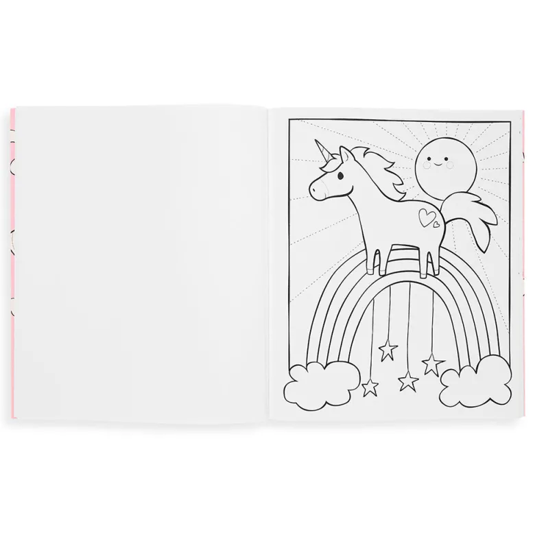 Ooly Coloring Book, Enchanting Unicorns