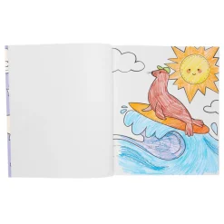 Ooly Coloring Book, Outrageous Ocean - Sea Creatures