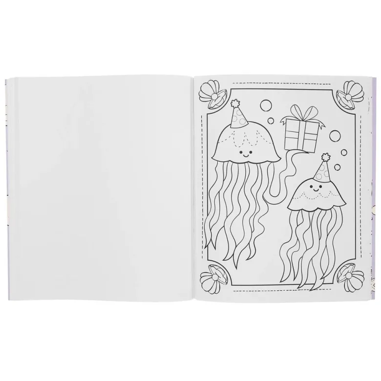Ooly Coloring Book, Outrageous Ocean - Sea Creatures