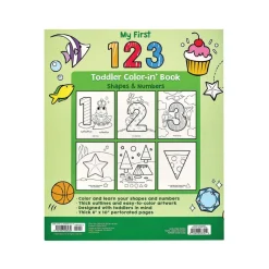 Ooly Coloring Book, Shapes and Numbers
