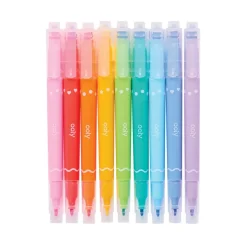 Ooly Confetti Markers with Stamps, Set of 9