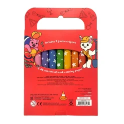 Ooly Crayons and Coloring Book - Work Zone - Carry Along