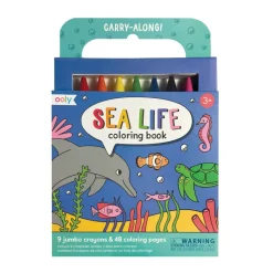 Ooly Crayons and Coloring Book, Sea Life