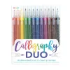 Ooly Duo Calligraphy, 12 Double-Ended Calligraphy Pens