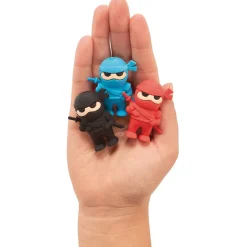 Ooly Erasers Set of 3 - Ninja