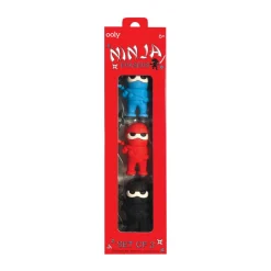 Ooly Erasers Set of 3 - Ninja