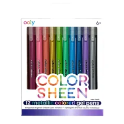 Ooly Gel Pens 12-pk, Color Sheen Metallic