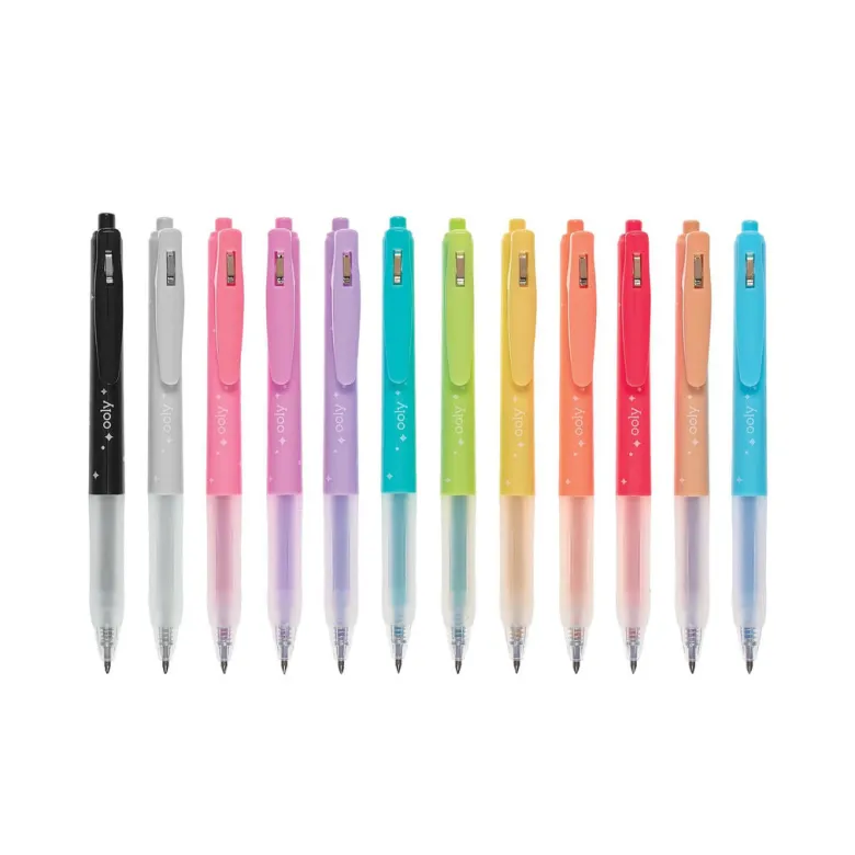 Ooly Gel Pens Set of 12, Oh My Glitter