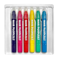 Ooly Hair Color Set, 6 Pieces, Hair Doodlers