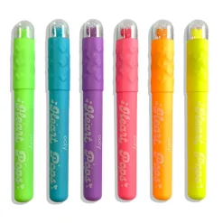 Ooly Highlighters Set of 6, Heart Pops Neon