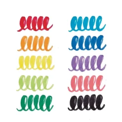 Ooly Jumbo Brush Markers 10-Pack, Washable - Big Bright Brush