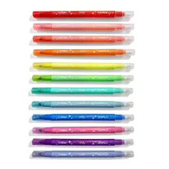 Ooly Magic Markers Set of 12, Switch-eroo Glitter
