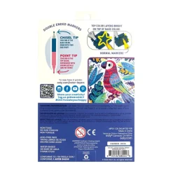 Ooly Marker Set, 8 Pieces, Double-Sided - Layered Creativity