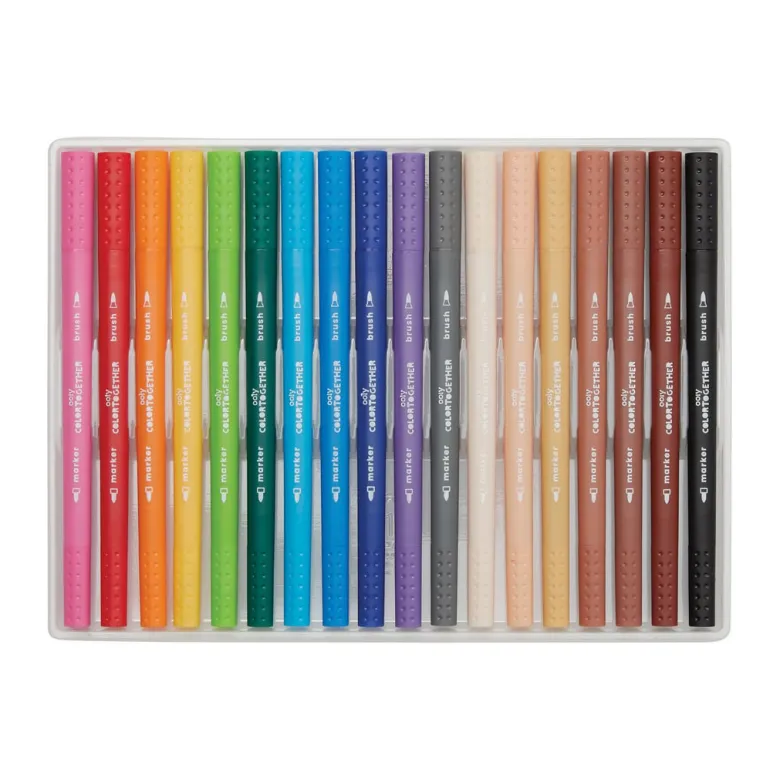 Ooly Markers Set of 18, Double-Sided - Color Together
