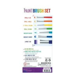 Ooly Paintbrush Set, 7 pcs - Lil Paint Nylon