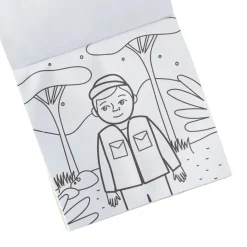 Ooly Safari Crayons and Coloring Book