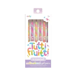 Ooly Scented Gel Pens, Set of 6, Tutti Frutti