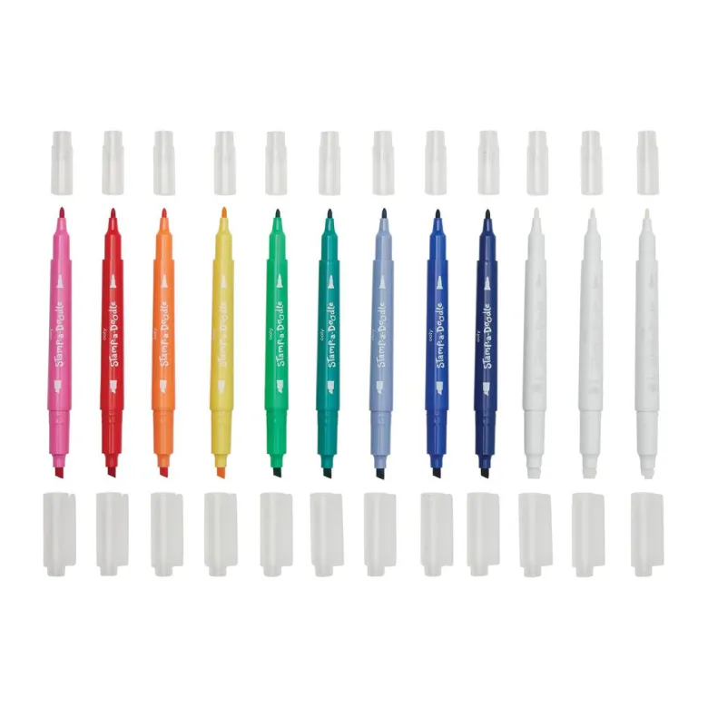 Ooly Trylletusser 12 pcs, Double-Sided - Stamp-A-Doodle
