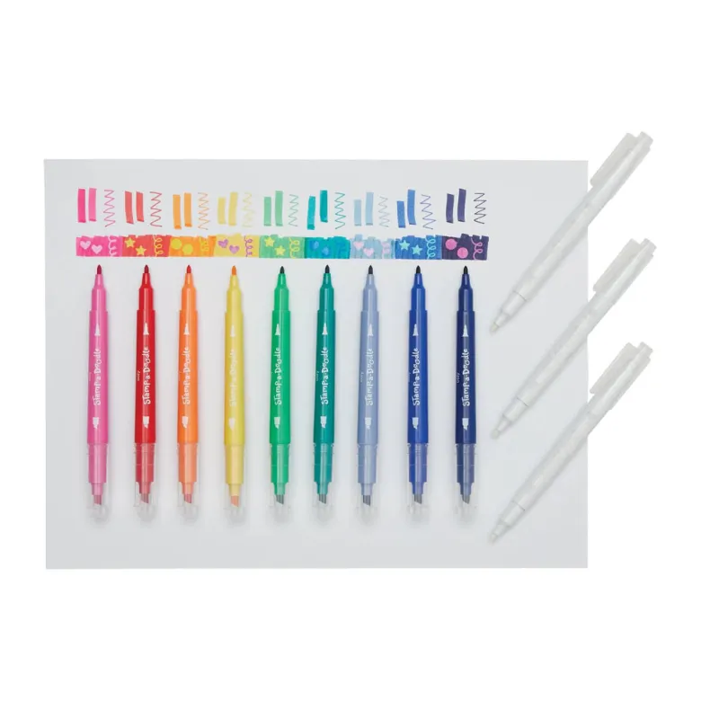 Ooly Trylletusser 12 pcs, Double-Sided - Stamp-A-Doodle